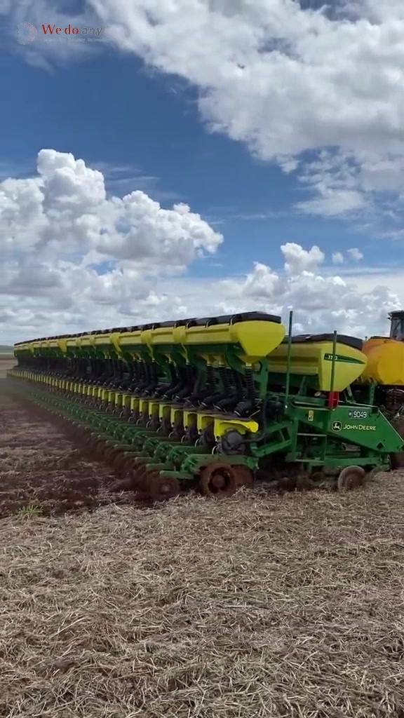 Tandem 4 plantadeira 12x50 cm; total 48 linhas #agro #agriculture #johndeere #engenharia