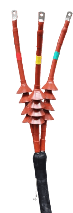 RSWY-3 Outdoor termination for screened, 3-core polymeric insulated cables 6kV, 10kV, 20kV, 30kV and 35kV