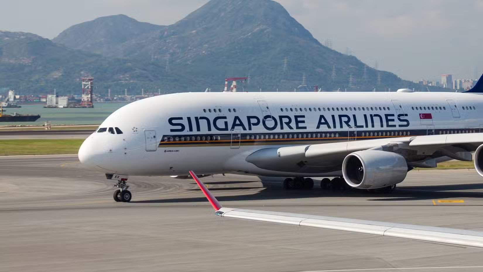 新加坡航空A380在香港