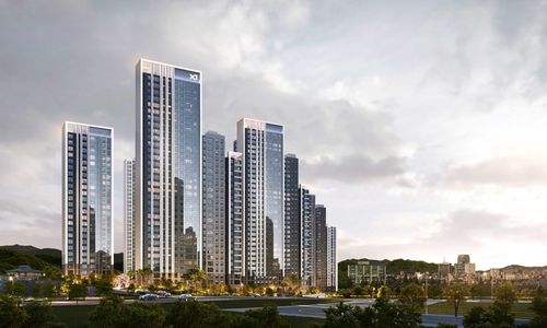 军浦金井4区重建鸟瞰图