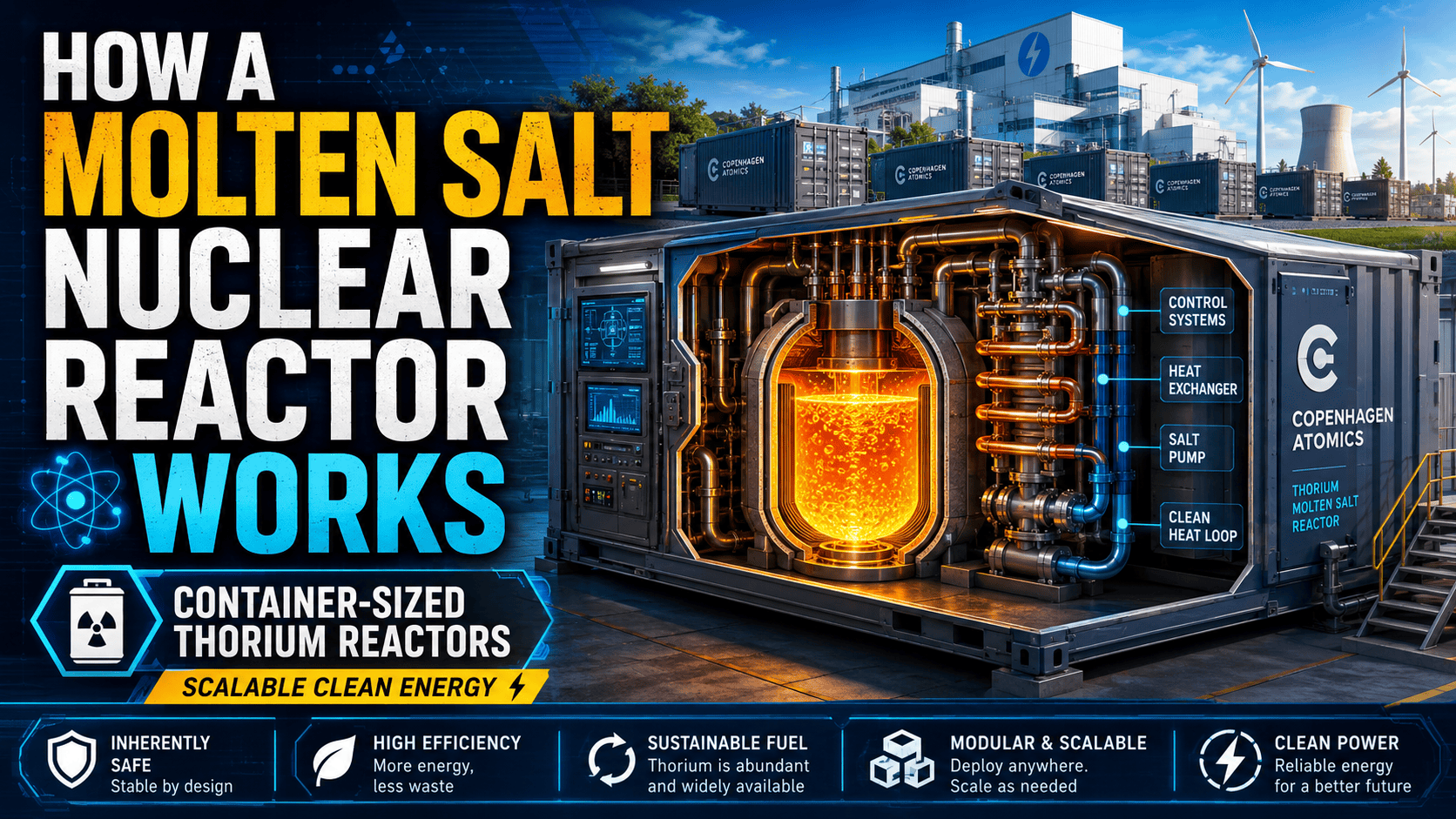 How a Molten Salt Nuclear Reactor Works