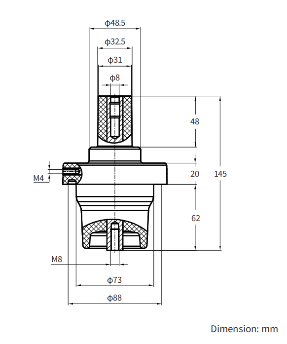 WEATG-CQ12/250 250A Apparatus Bushing
