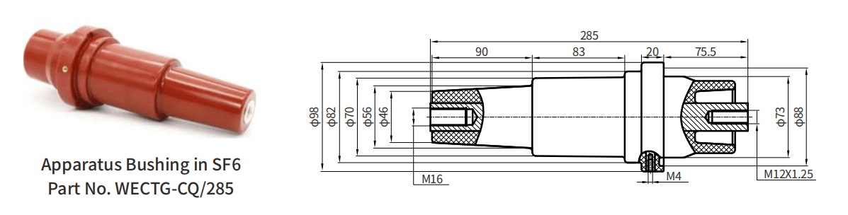 630A Apparatus Bushing