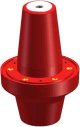 40.5kV 2500A Gas-filled Apparatus Bushing