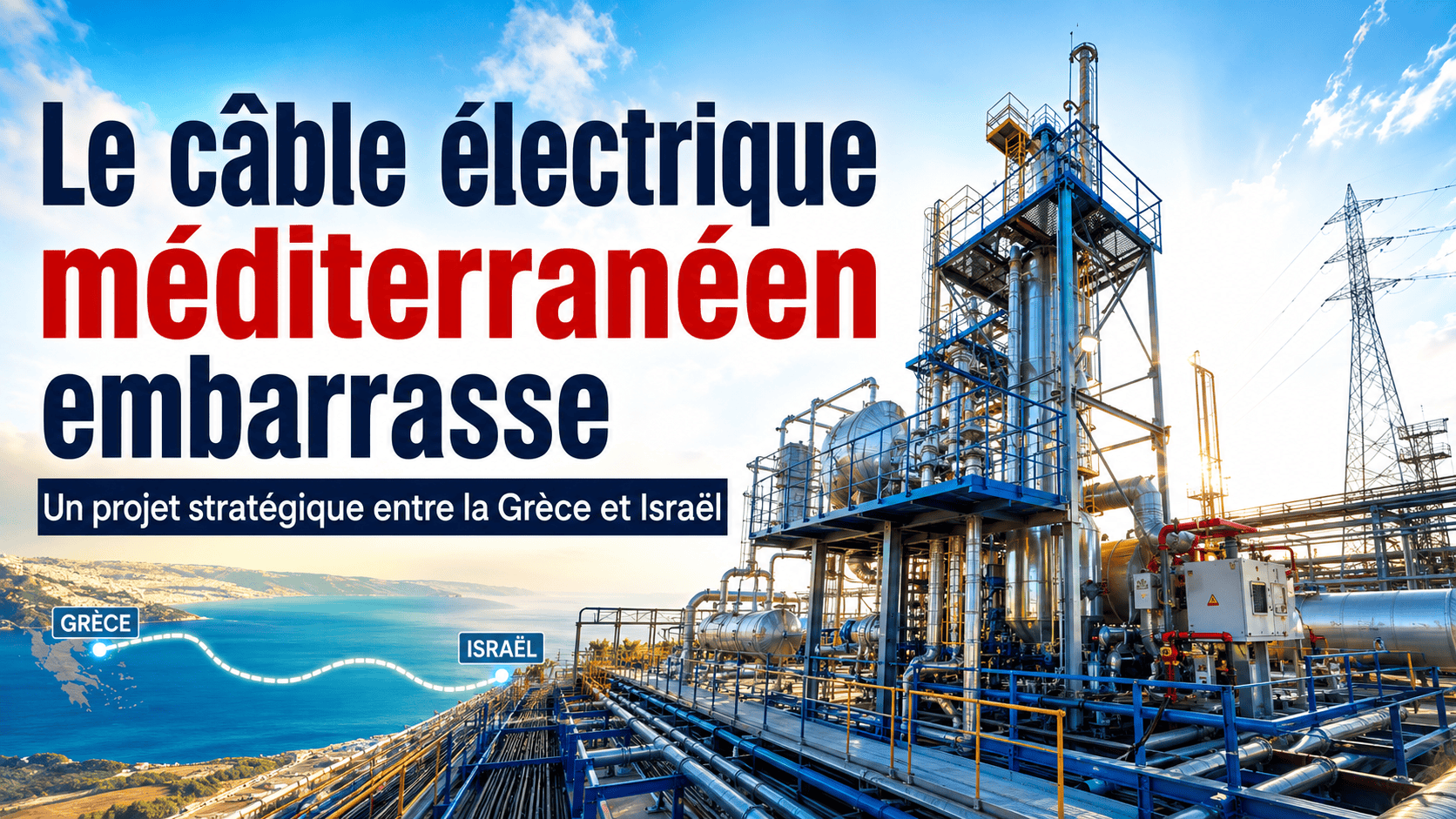 Ce câble électrique sous-marin embarrasse toute la Méditerranée