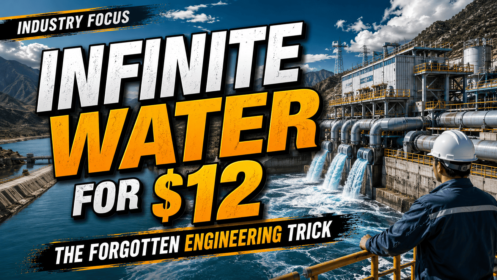 Infinite Water for $12 — The Forgotten Engineering Trick. #engineering  #watertech  #innovation #Sus