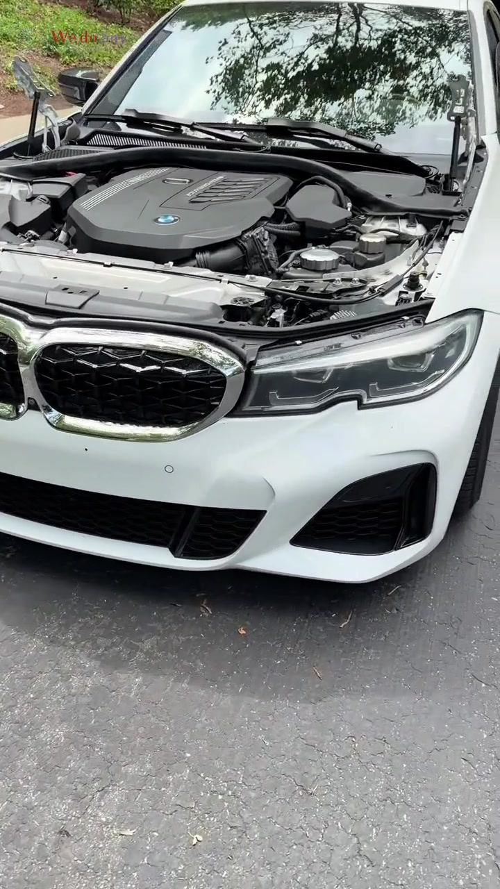 big mod for the m340!? hit up carbonindustries on instagram #fyp #m340i #carsoftiktok #carbonfiber #