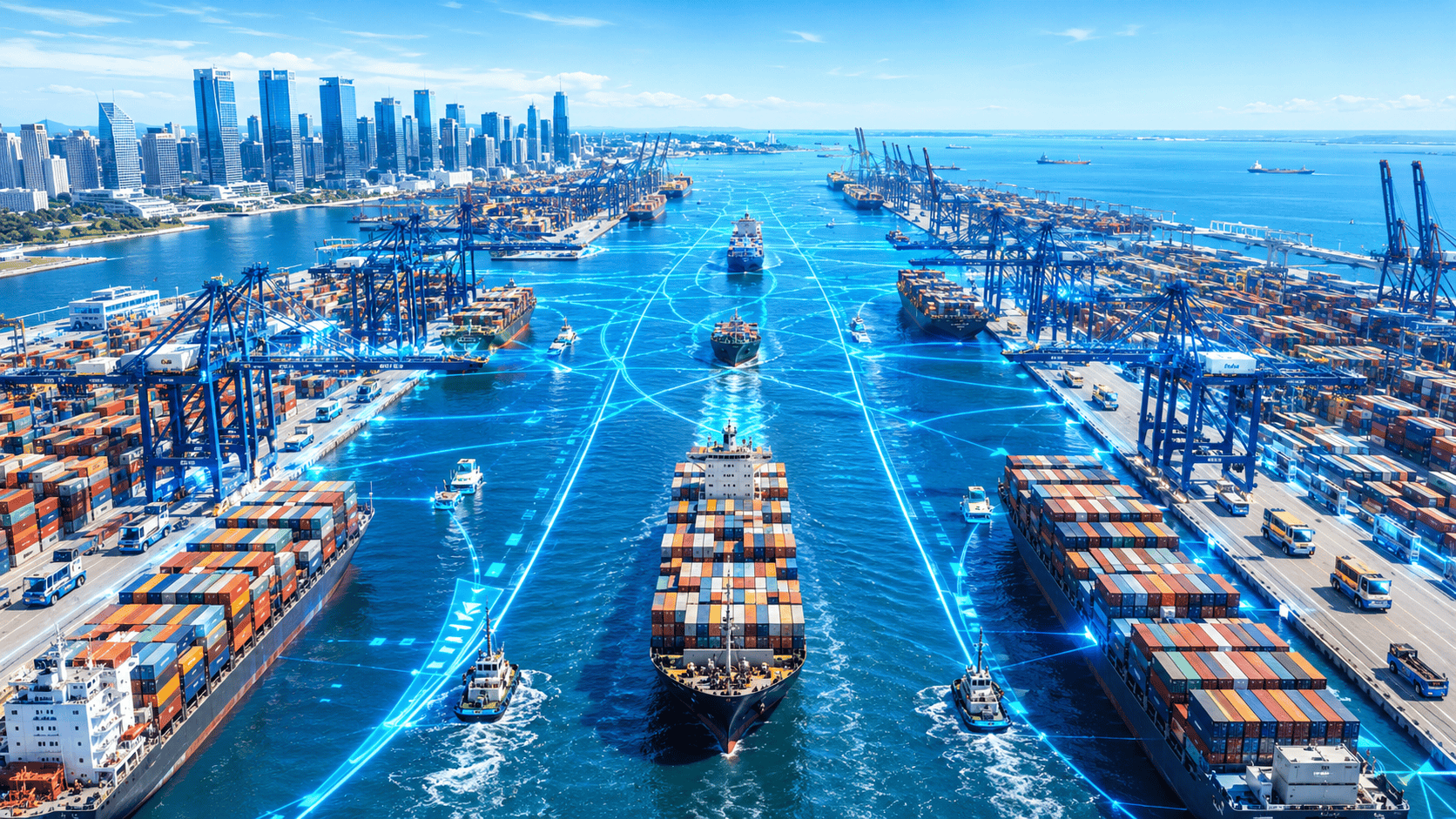 Cómo se Construyó el Puerto Automatizado Más Grande del Mundo