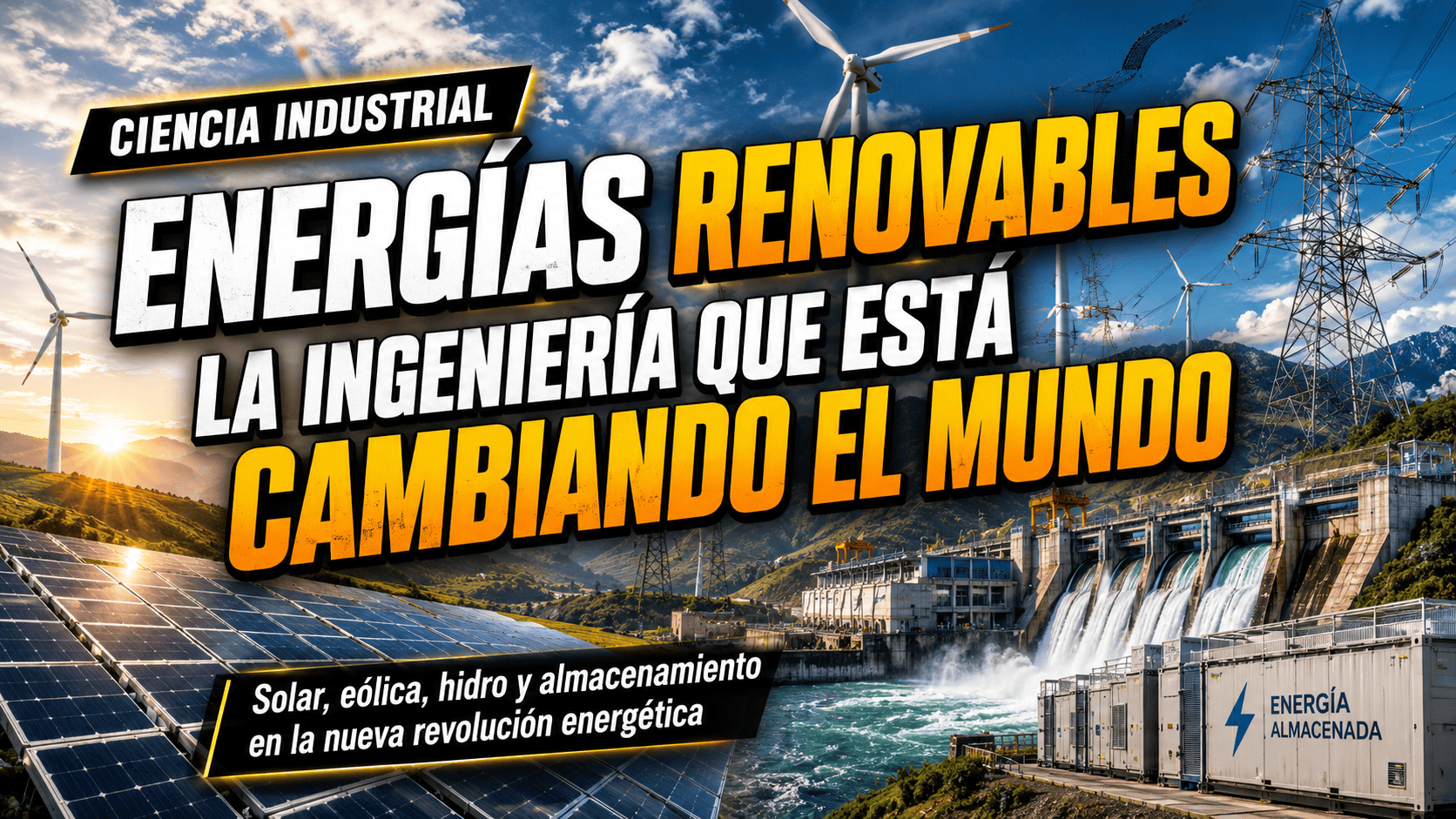 ⚡ Energías Renovables: La Ingeniería que Está Cambiando el Mundo ?? #mecanica #ingenieria