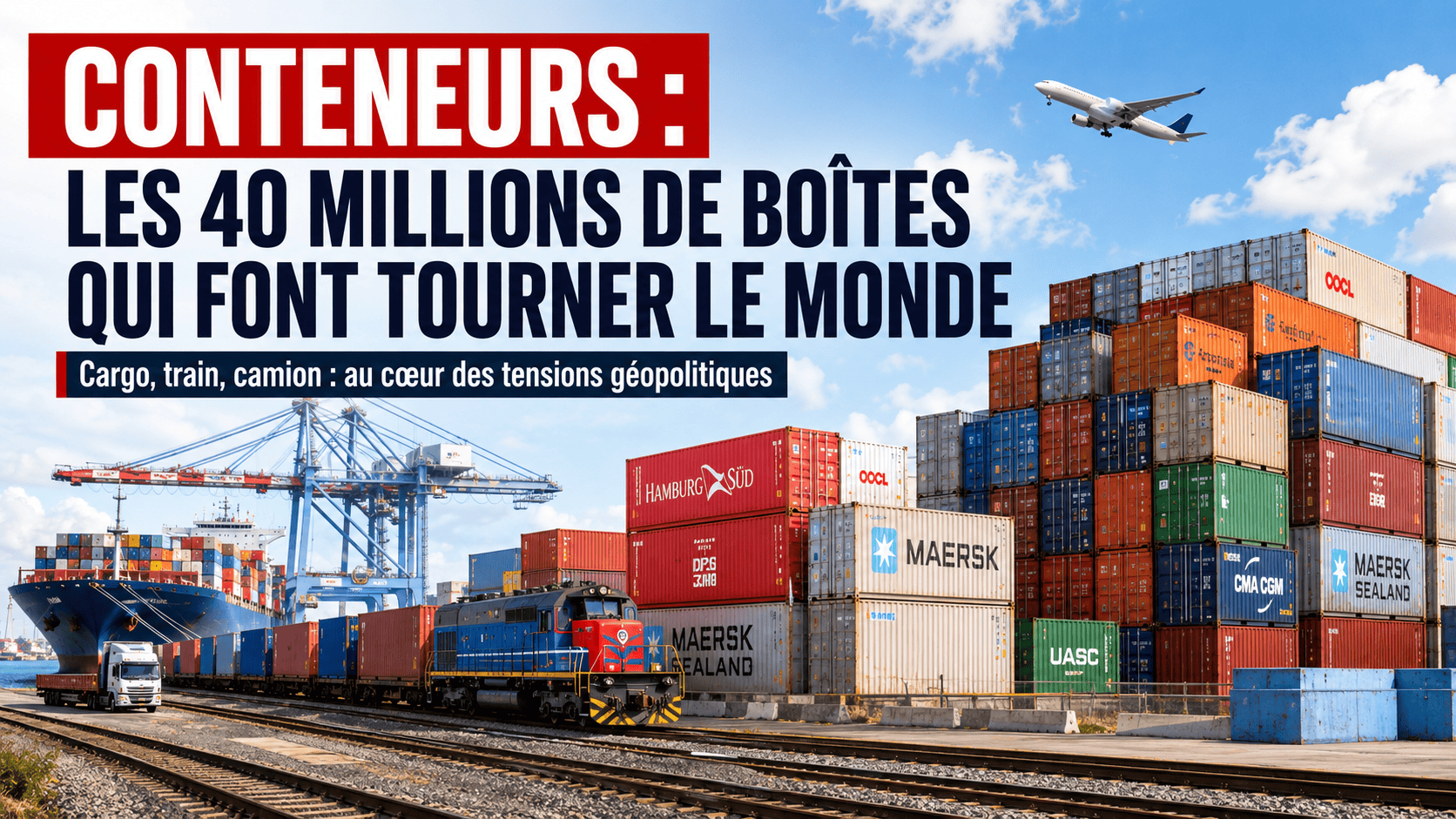 Contenedores: las 40 millones de cajas que mueven el mundo