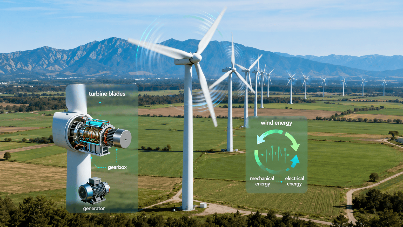 La energía eólica está transformando la forma en que generamos electricidad en el mundo. Aprovechand