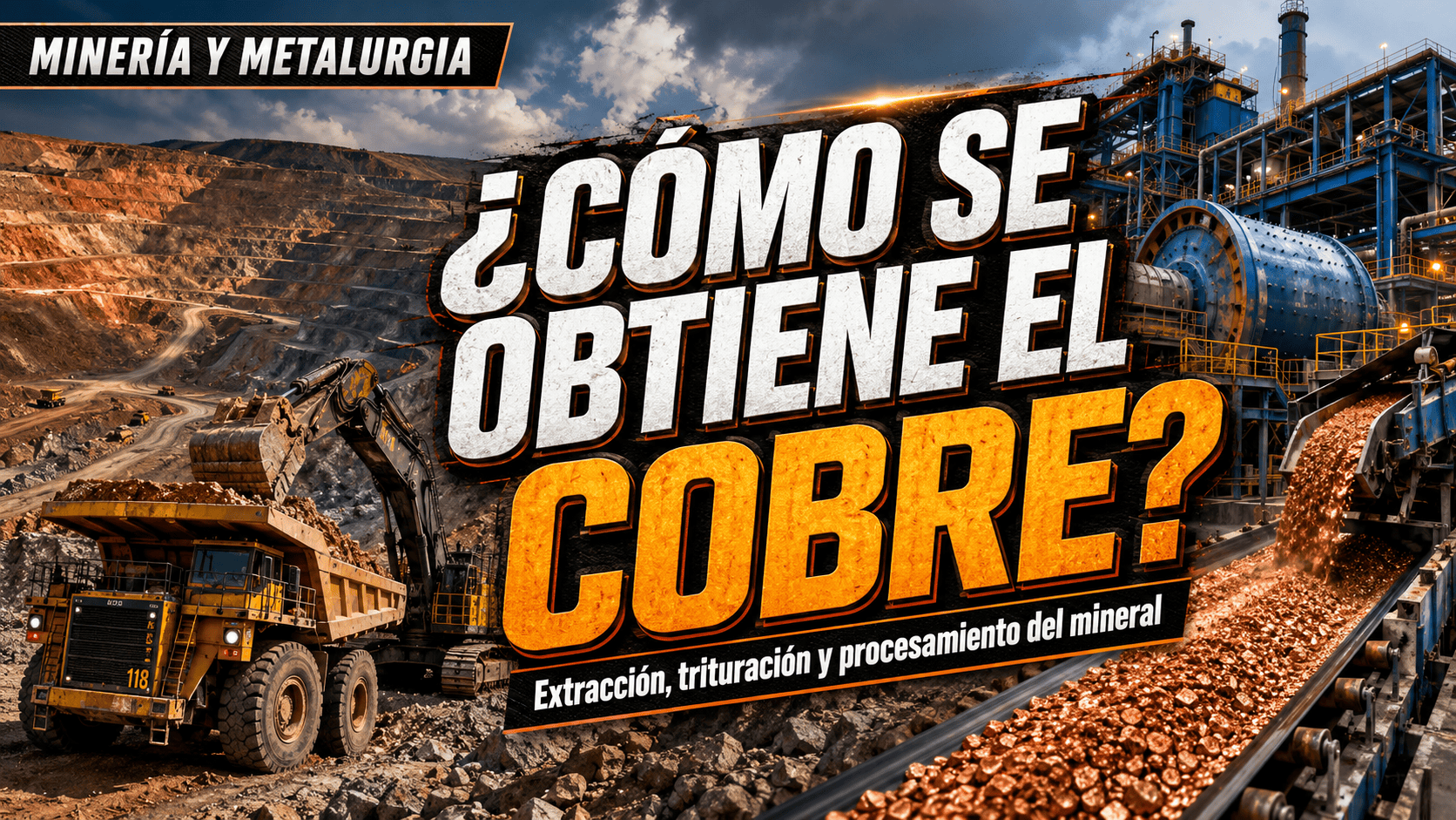 #geology#mining#fyp#viralvideos#codelco El cobre se obtiene principalmente a través de la extracción