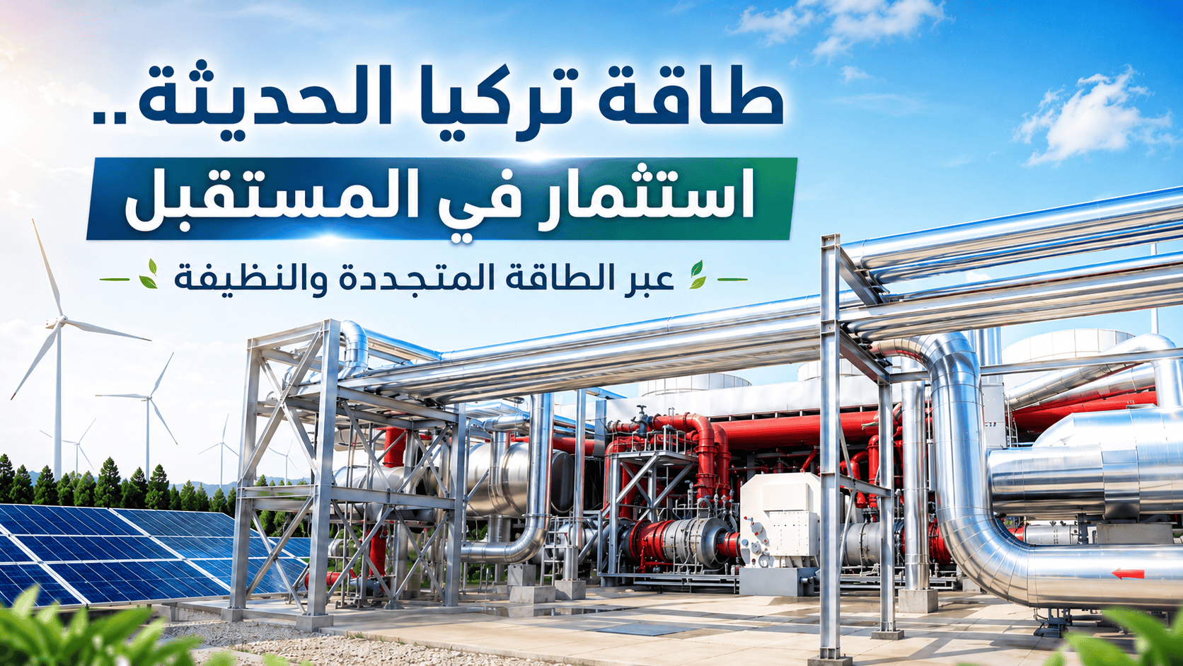 طاقة تركيا الحديثة.. استثمار في المستقبل عبر الطاقة المتجددة والنظيفة