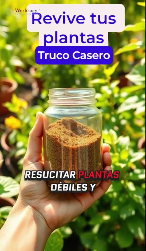 revive tus plantas truco casero