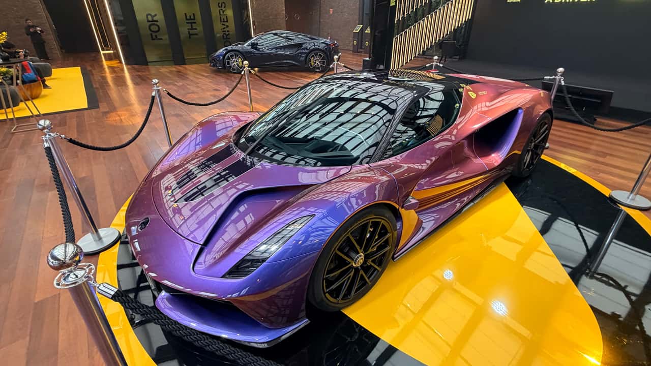 Lotus Evija en Brasil