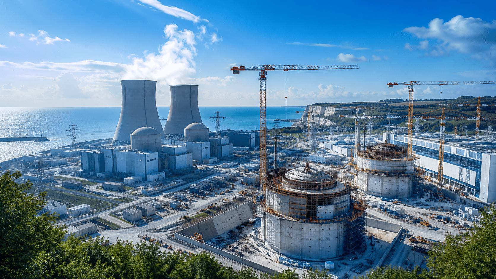 Comment on construit une centrale nucléaire ?