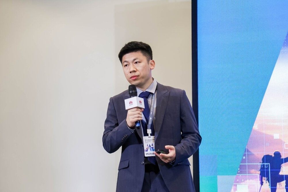 Shawn Xiao, vicepresidente del área de redes ópticas NCE de Huawei