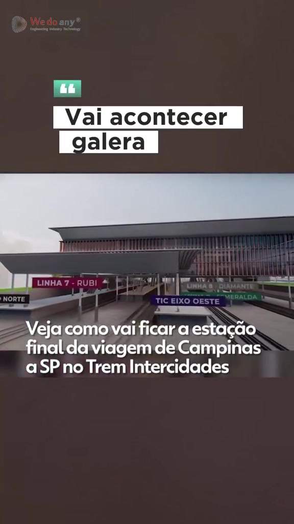 A reativação da ferrovia entre Campinas e São Paulo, por meio do Trem Intercidades (TIC), está progr