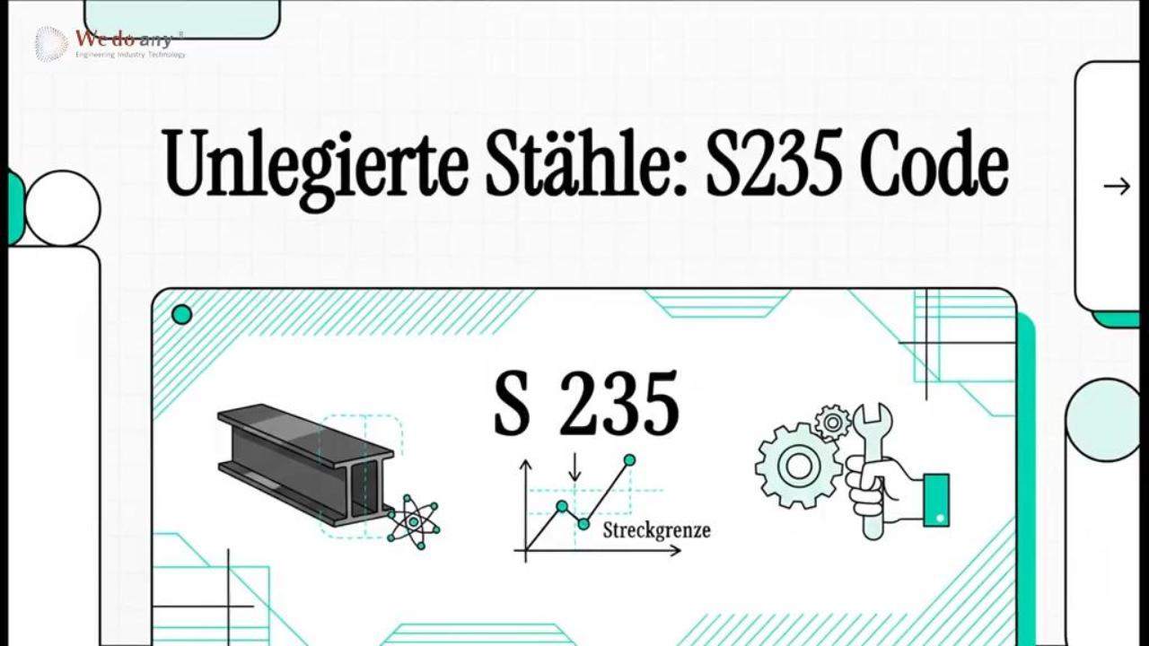 Unlegierte Stähle#industrie #industriemechaniker #ausbildung #unlegiert #S235