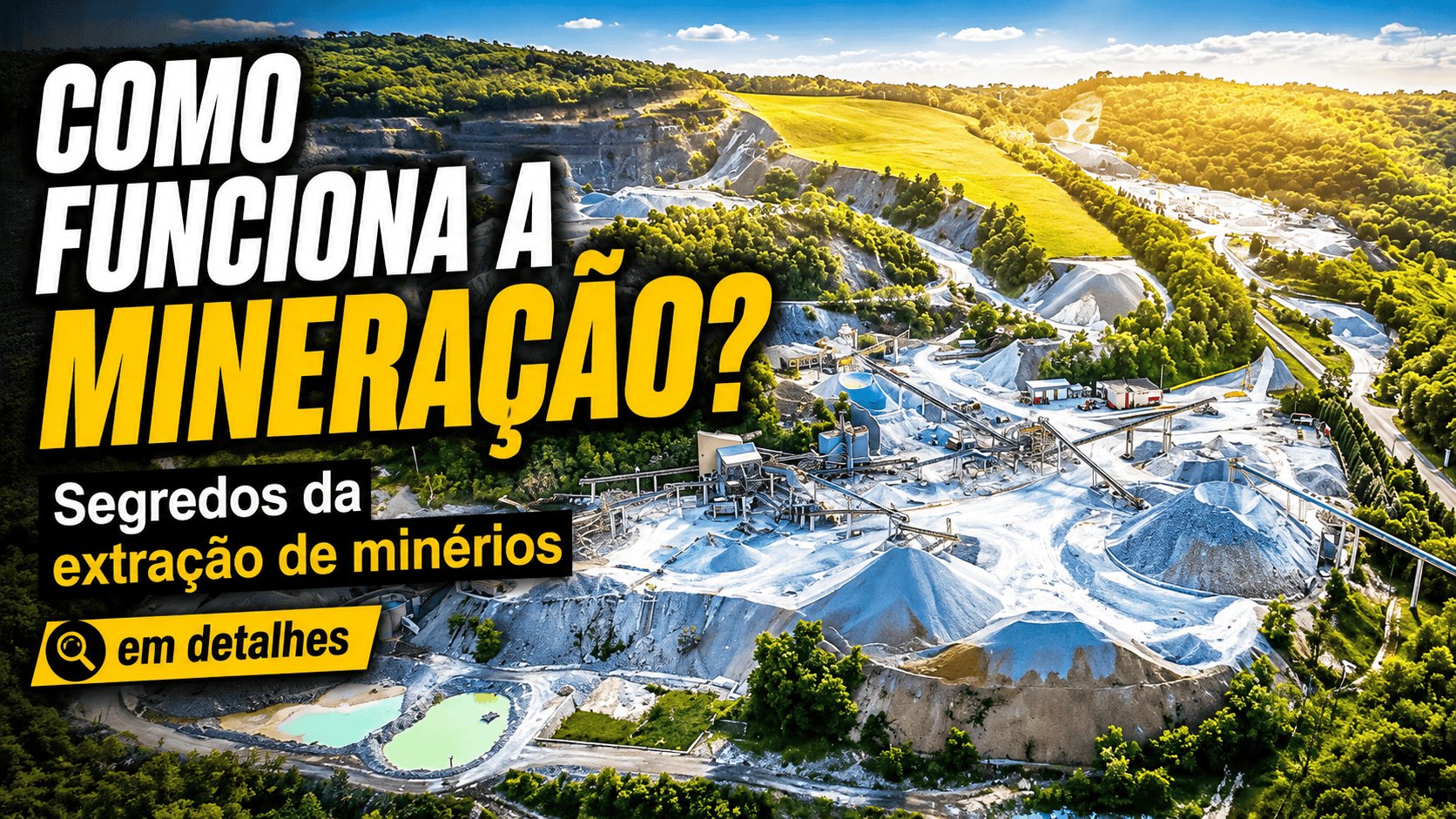 Como funciona a MINERAÇÃO? Segredos da Mineração de Minérios Revelados em Detalhes