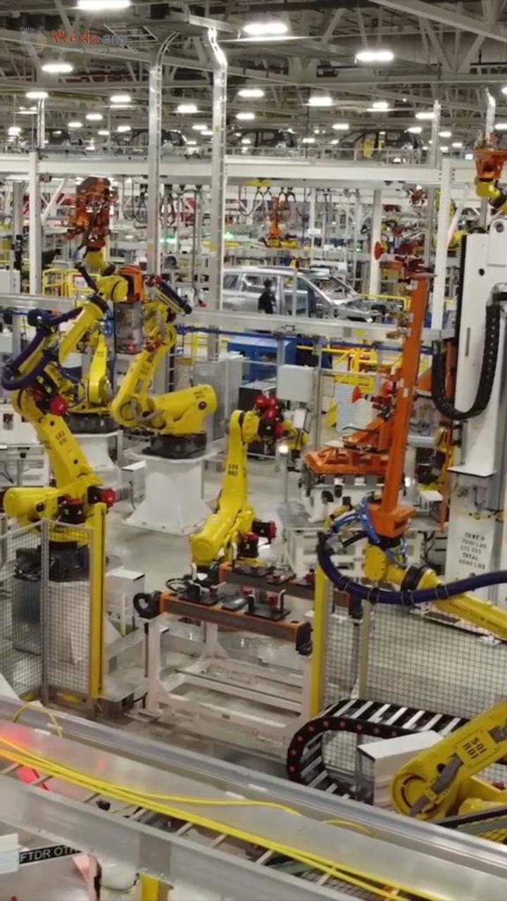 2023 Jeep Grand Cherokee Production Line #madeinusa #jeeplife #grandcherokee #americancars #carfacto