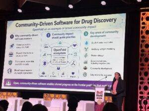 Dra. Christina Taylor, cientista sênior de pesquisa e líder de design molecular computacional na Bayer [Uduak Thomas]