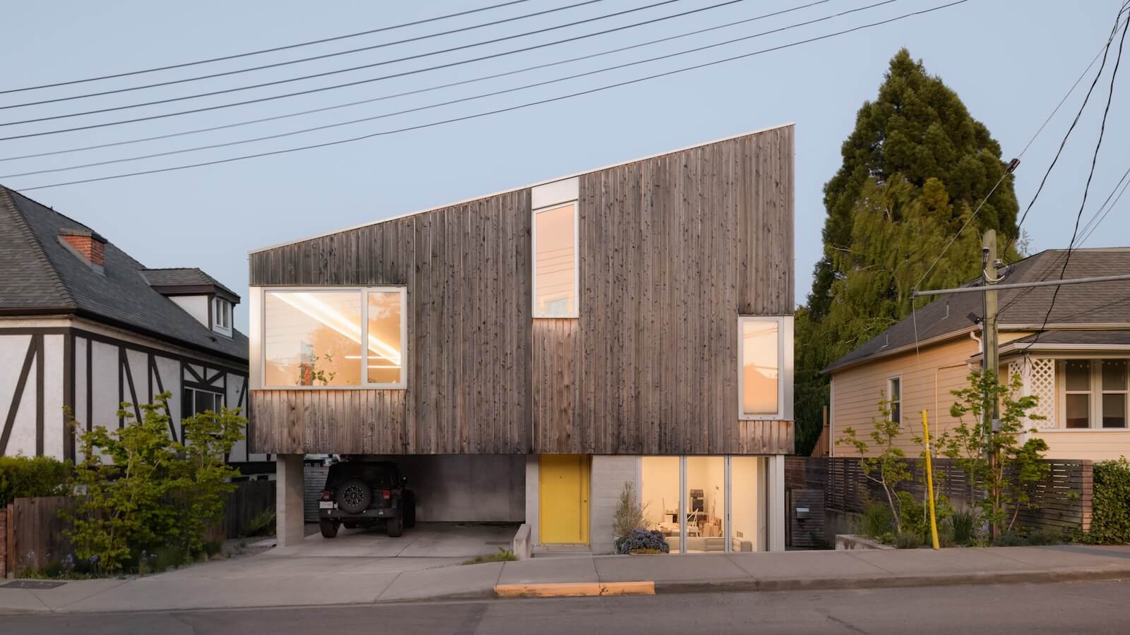 Fernwood Studio House, спроектированный Scott & Scott Architects