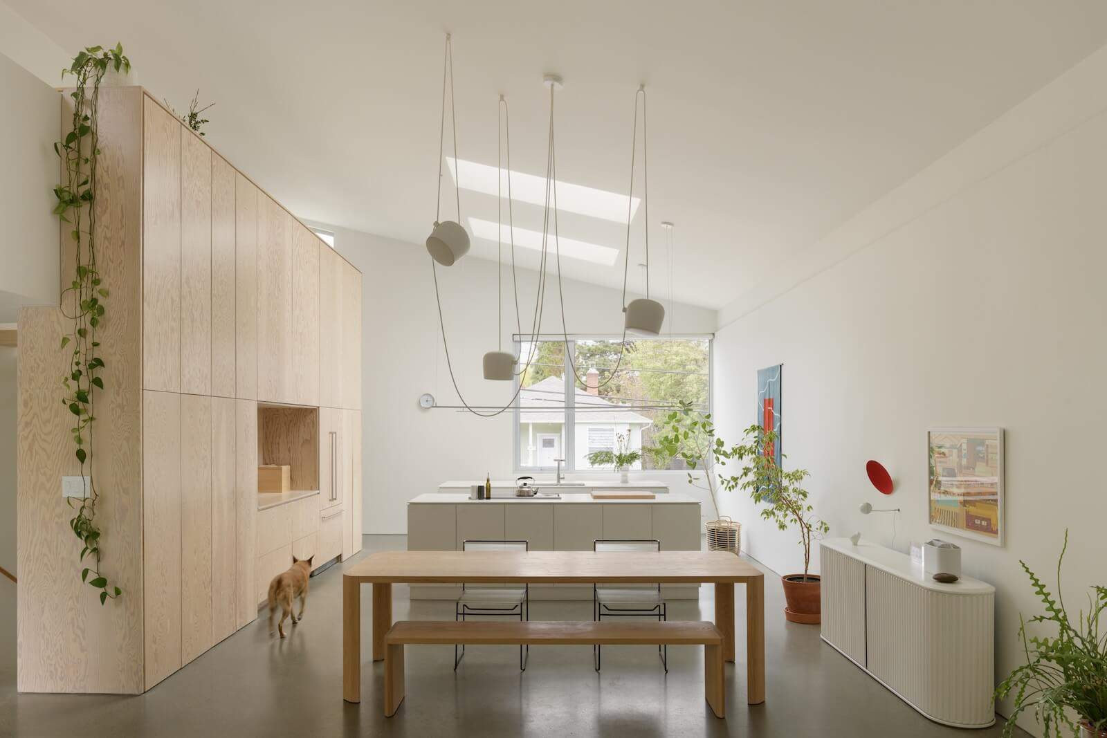 Fernwood Studio House, спроектированный Scott & Scott Architects