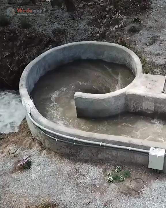 Esta turbina produce energía hidroeléctrica casera !! #agua #hidroelectrica #energia #turbina