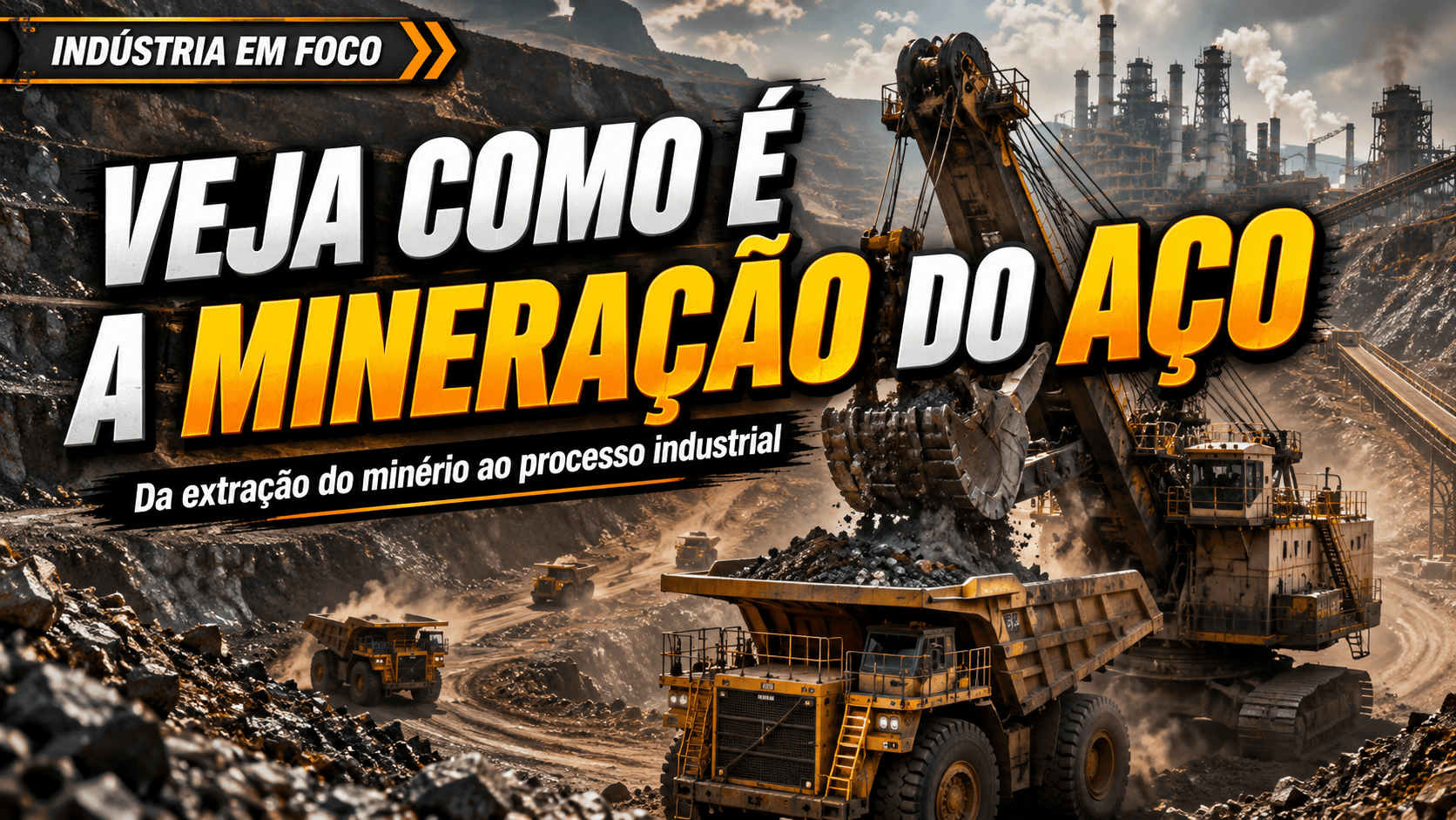 Veja como é a mineração do aço  #fyp #foryou #minerals #tiktok #viral