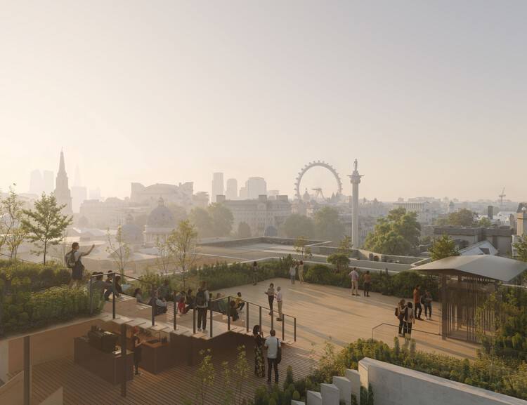 Bild 6 von 6: Kengo Kuma and Associates gewinnt Wettbewerb für neuen Flügel der National Gallery in London - 1