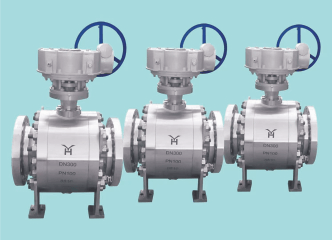 Full Bore C Type Wear Resistant Ball Valve