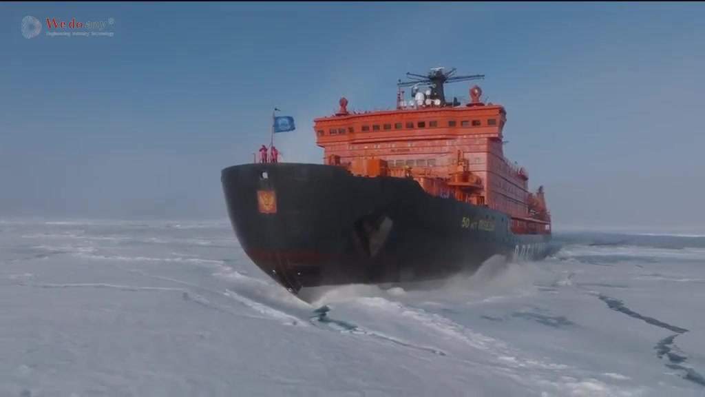 Северный морской путь — кратчайший маршрут между Европой и Азией.