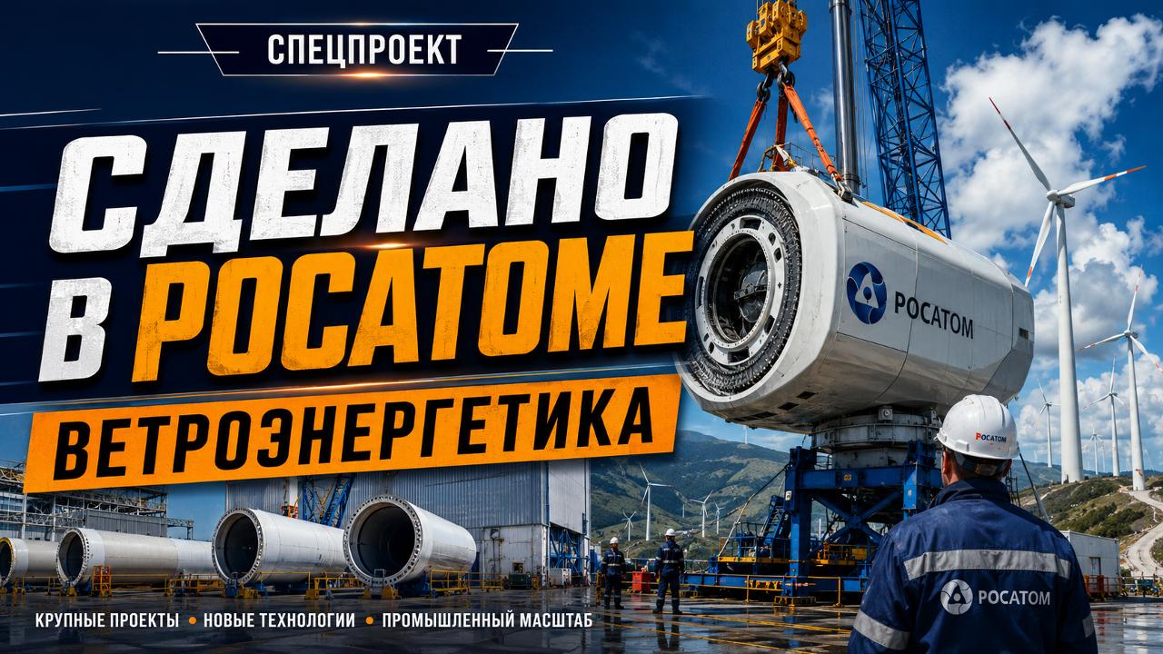 Сделано в Росатоме. Ветроэнергетика.