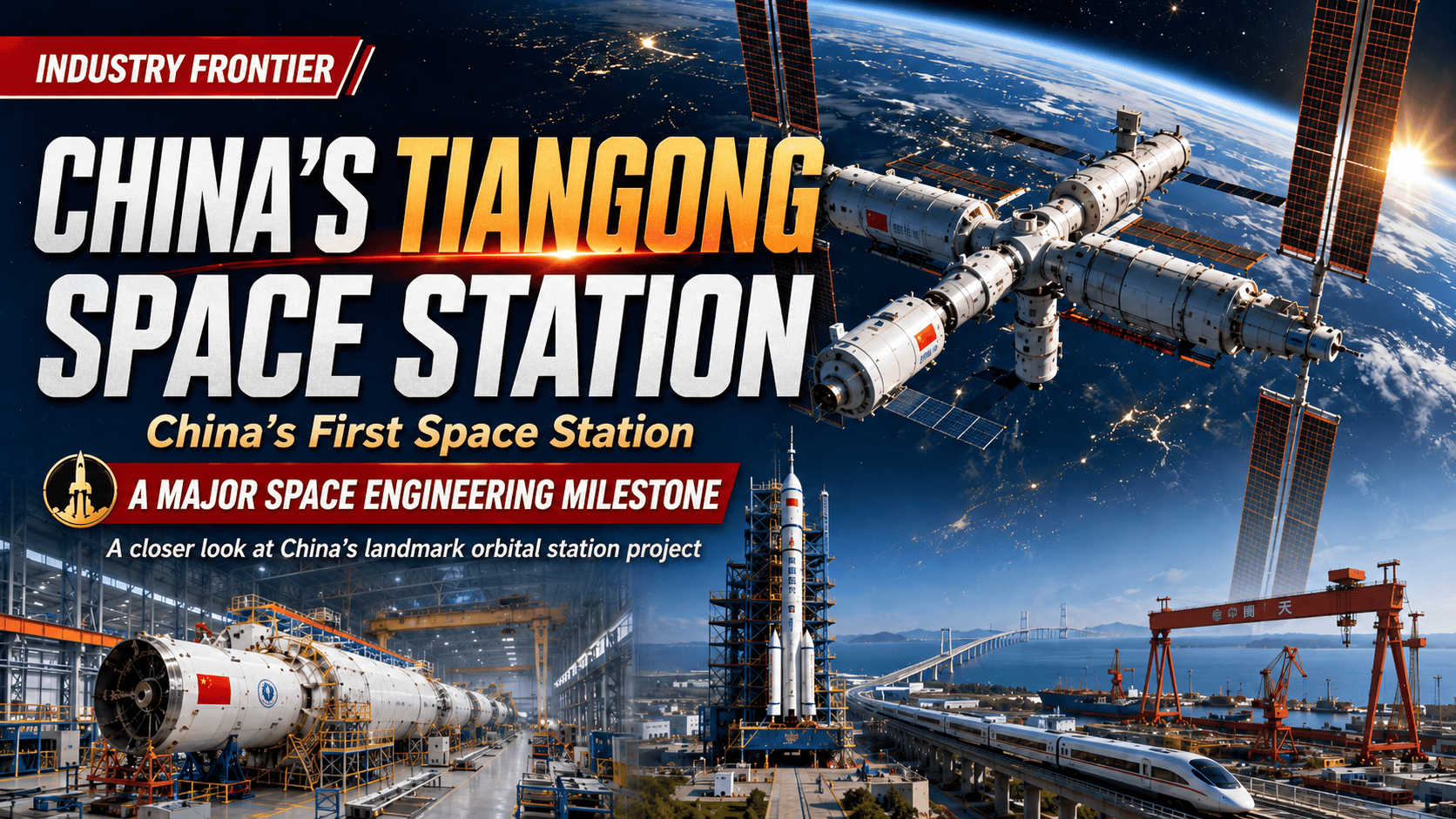 China’s Tiangong Space Station - the first Space Station