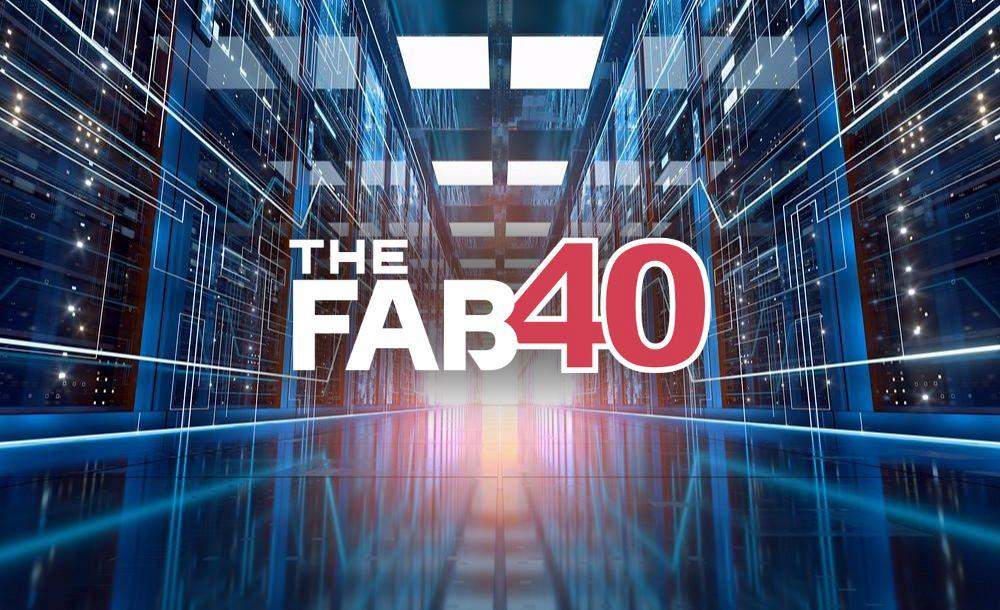 带有FAB 40标志的数据中心