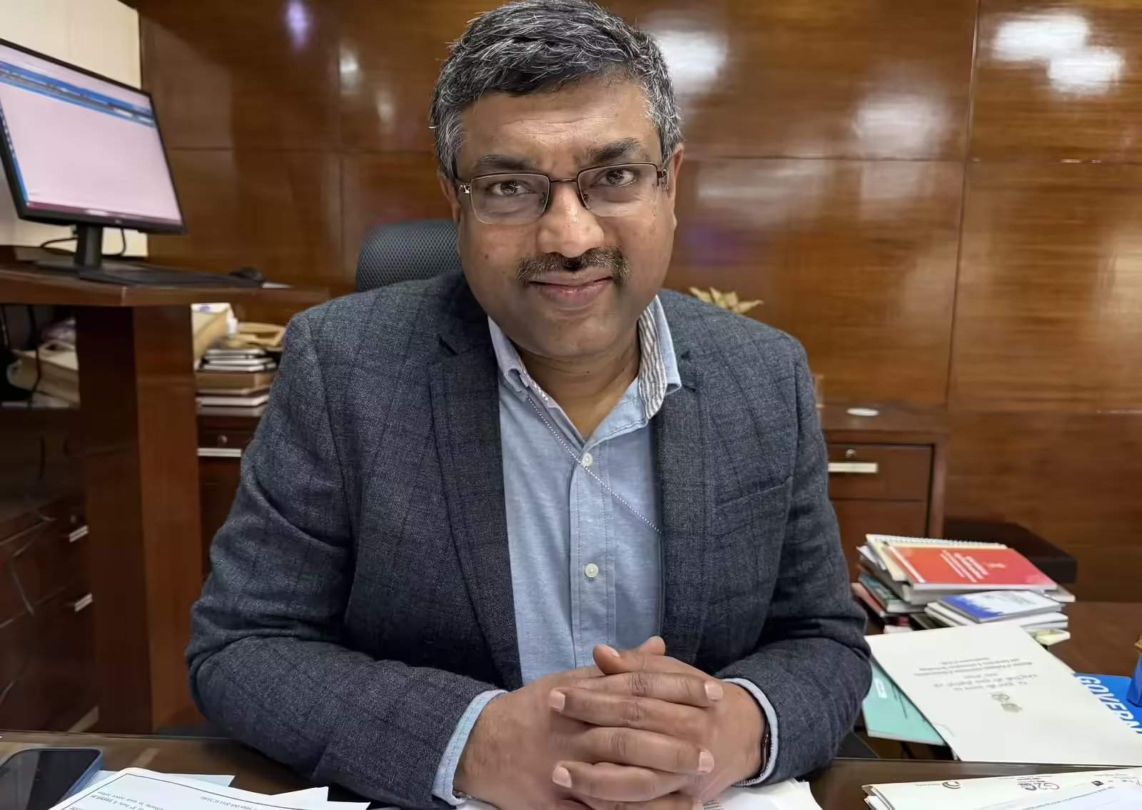 S Krishnan, Sekretär des indischen Ministeriums für Elektronik und Informationstechnologie (MeitY)