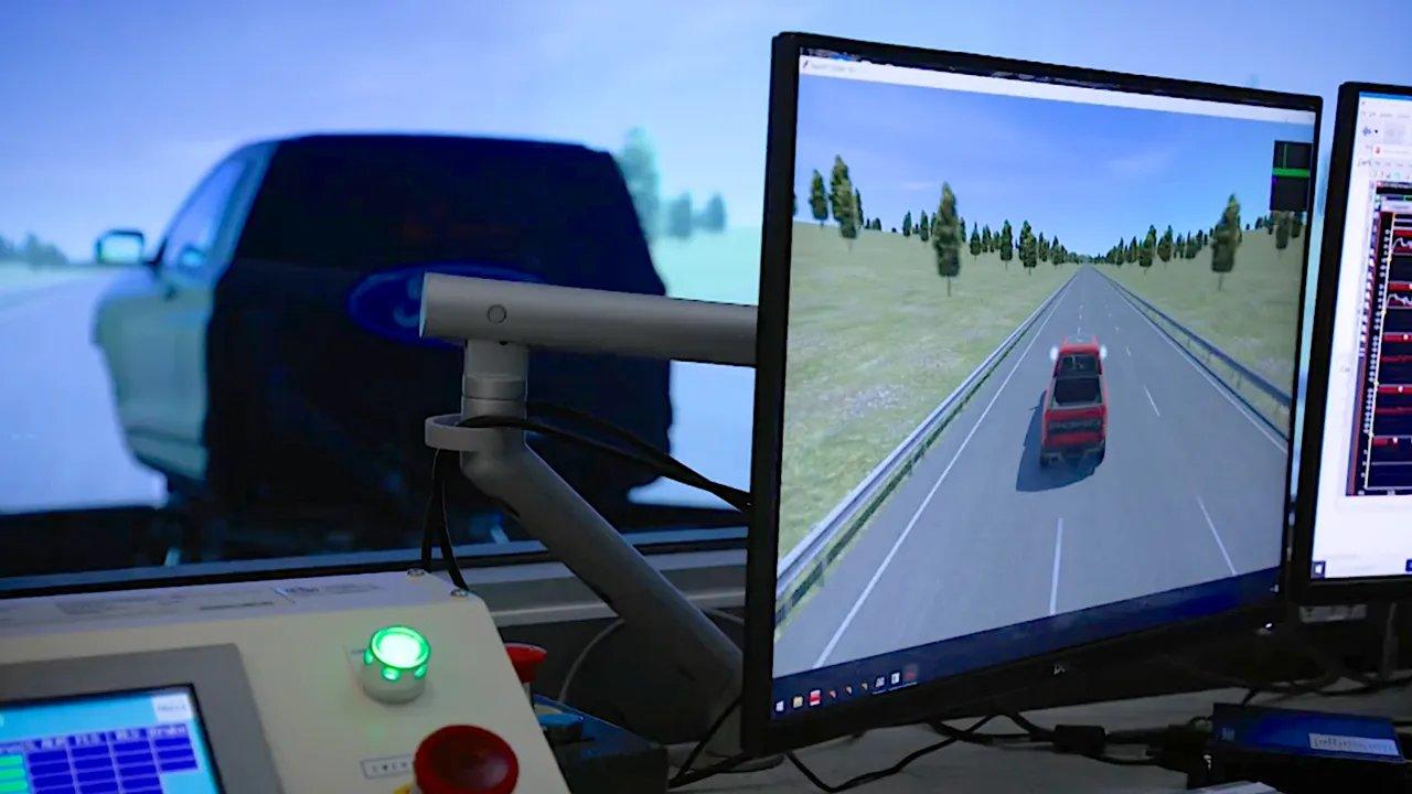 Диспетчерская симулятора Ford