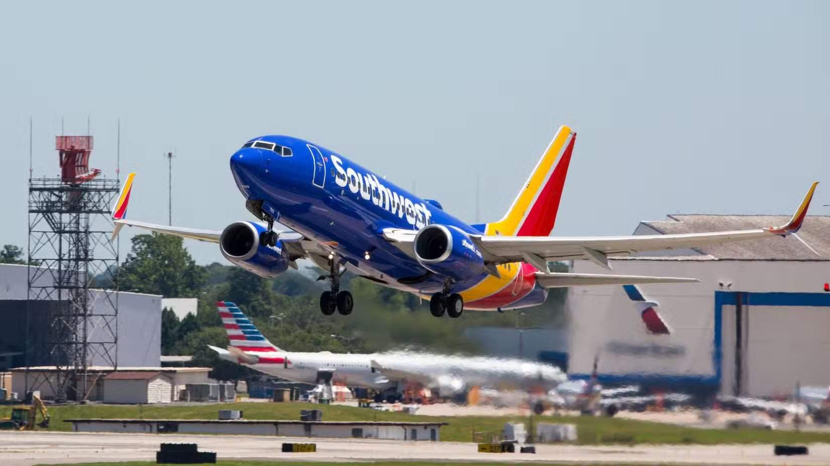Un Boeing 737 de Southwest Airlines