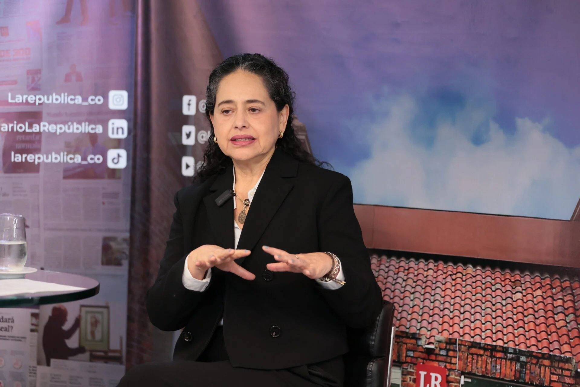 Maria Ines Agudelo Valencia, president of the Bolsa Mercantil de Colombia