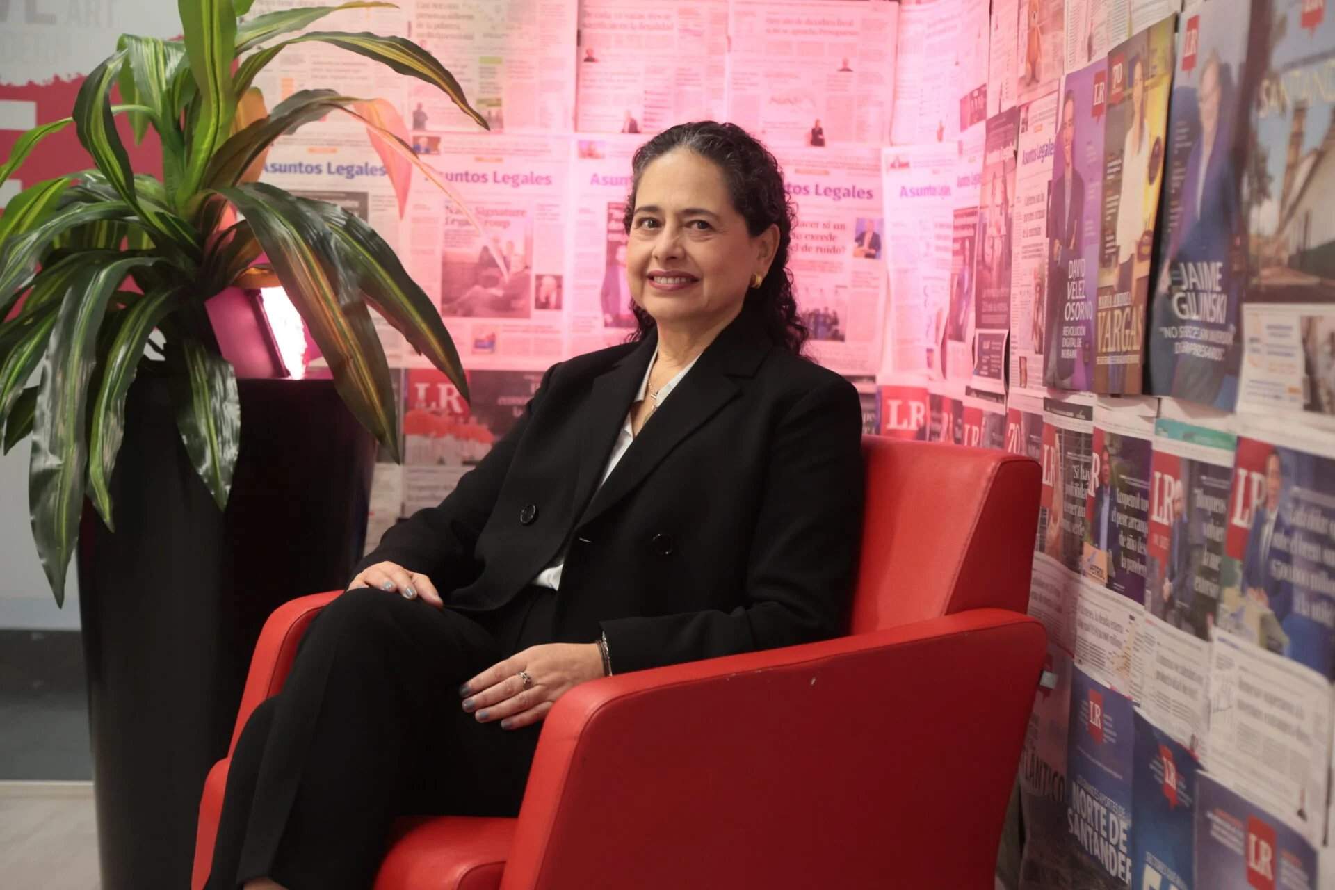 Maria Ines Agudelo Valencia, president of the Bolsa Mercantil de Colombia