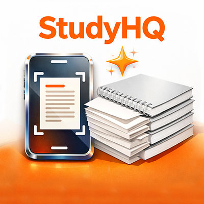 StudyHQ：用于重要文档的私有扫描转 PDF 整理器。