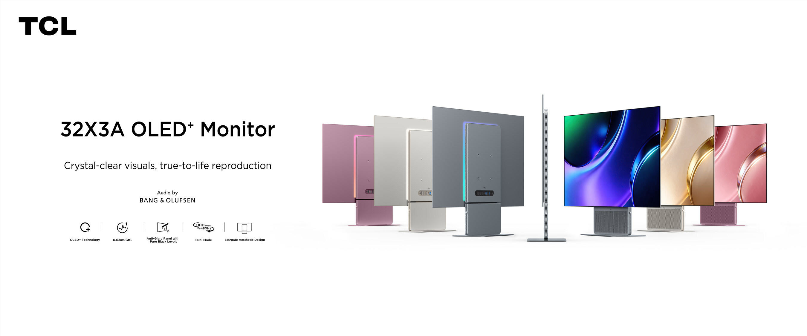 TCL 32X3A OLED+-Monitor