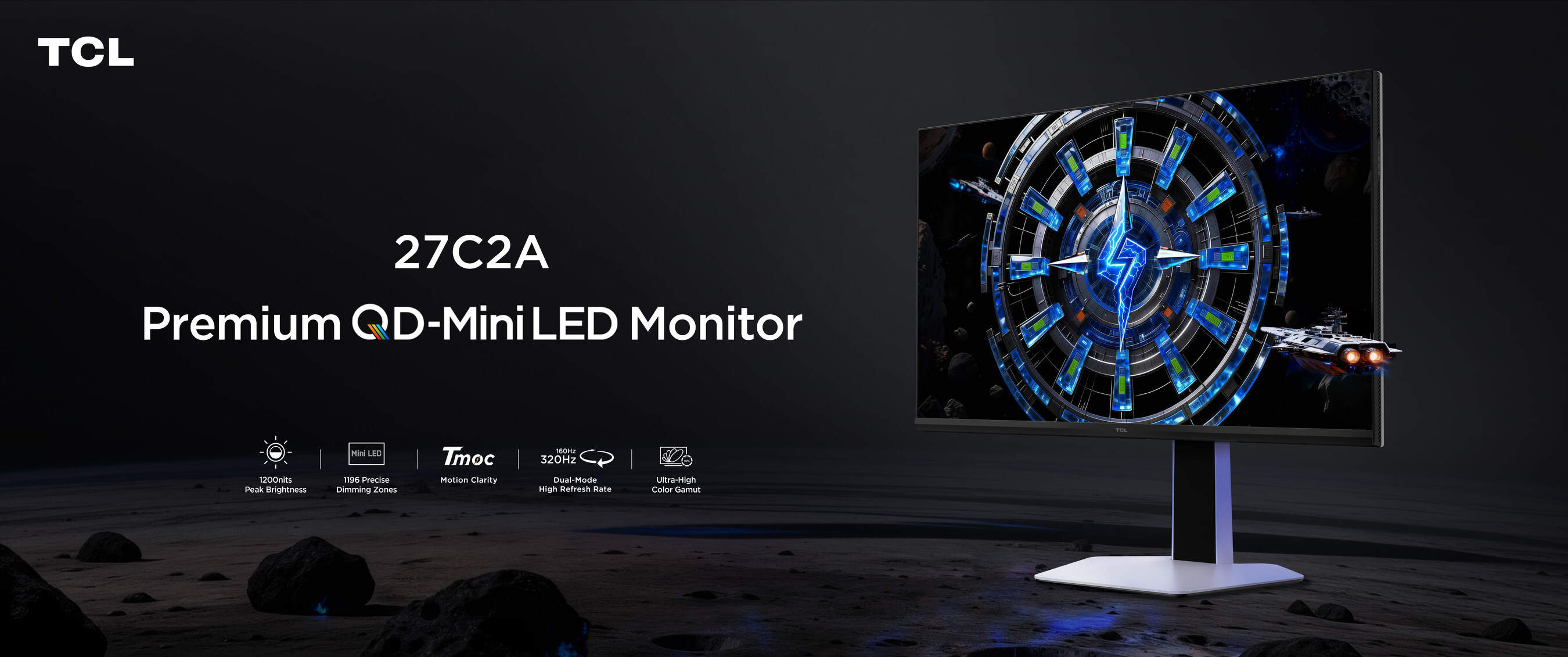 TCL 27C2A QD-Mini-LED-Monitor