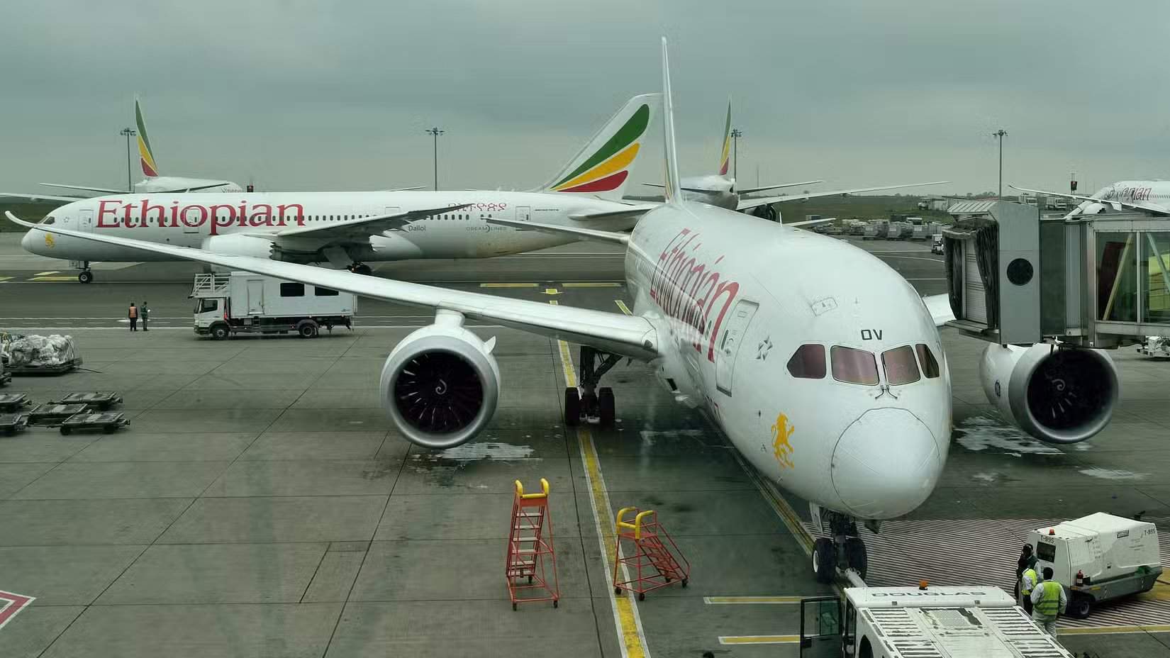 طائرة بوينغ 787-8 للخطوط الجوية الإثيوبية