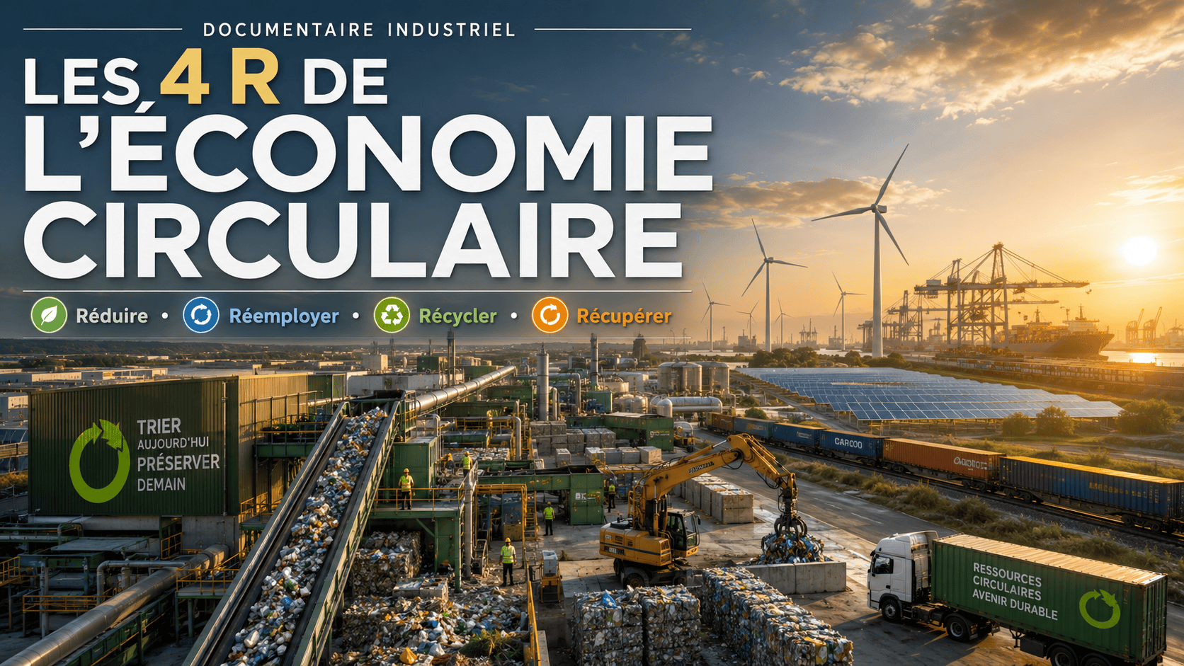 Les 4 R de l'économie circulaire. #economiecirculară♻️ #economiecirculaire♻️ #economie