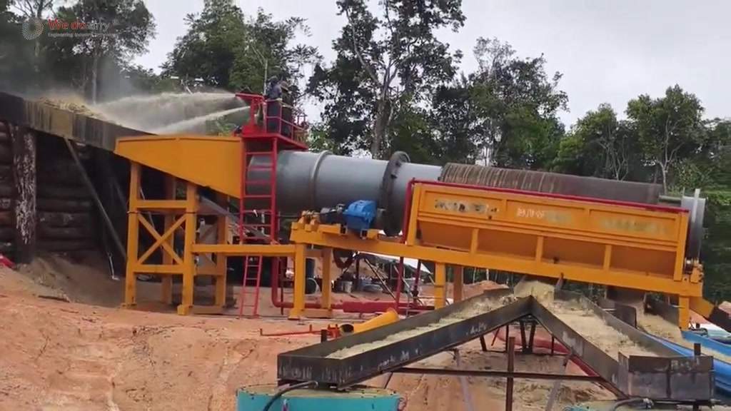 The Premier Choice for Gold Prospecting: Gold Mine Rotary Screens-High Recovery Rate, Robust, and Du