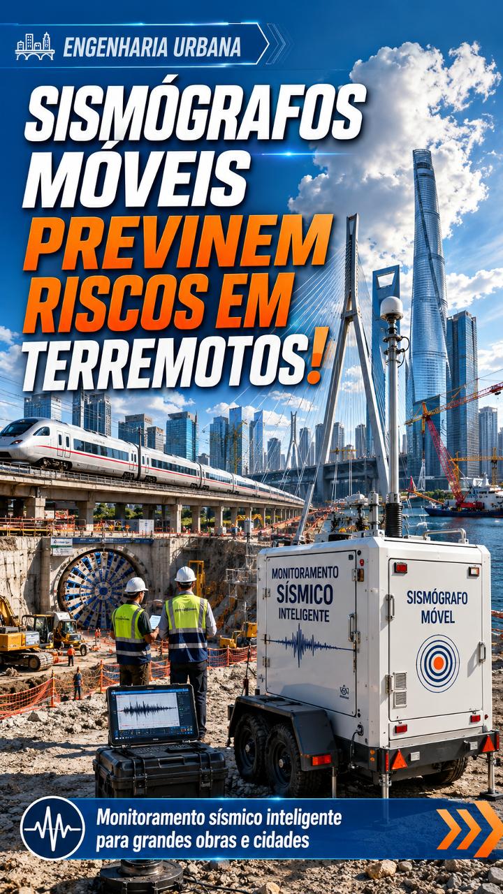 SISMÓGRAFOS MÓVEIS PREVINEM RISCOS EM TERREMOTOS!? #terremotos #tecnologia #curiosidade #sismografo