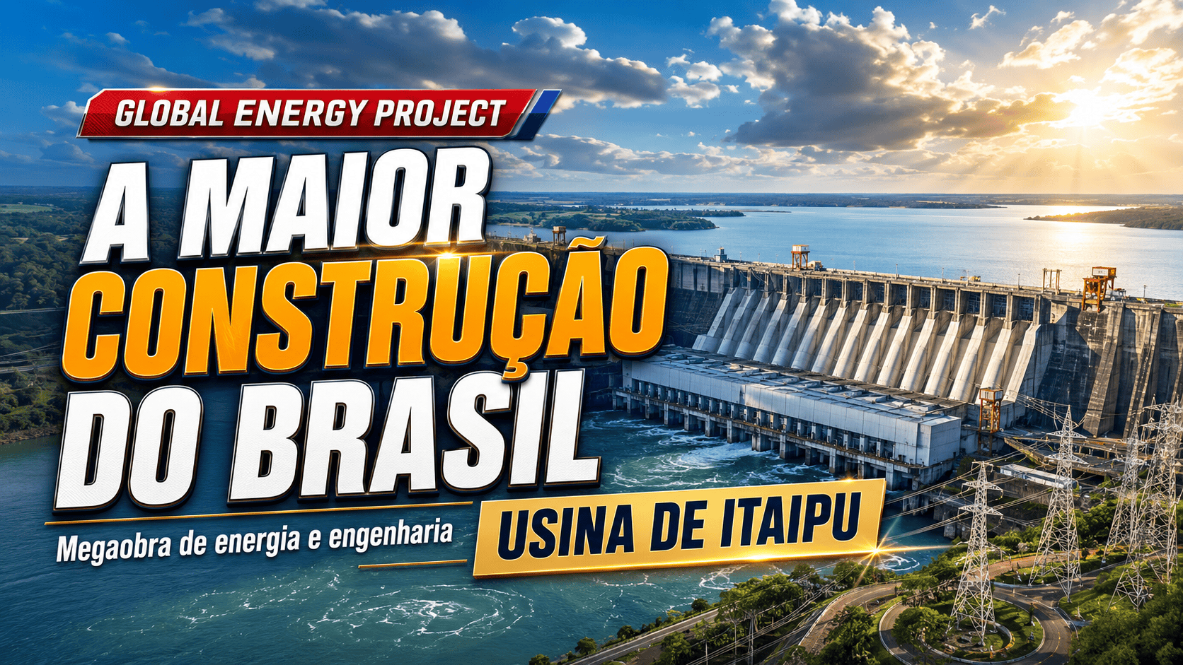 A Maior Construção já Feita no Brasil - Usina de Itaipu