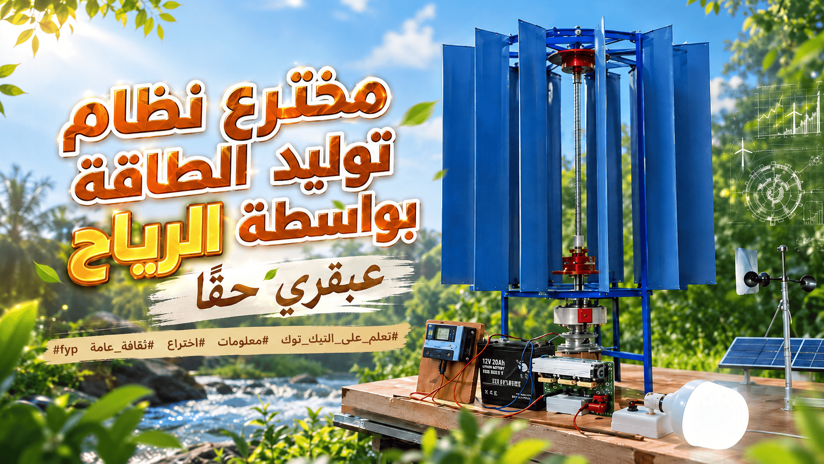ابتكار لتوليد الكهرباء من الرياح.. كيف تعمل الفكرة؟